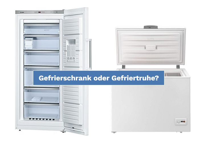 Gefrierschrank oder Gefriertruhe?